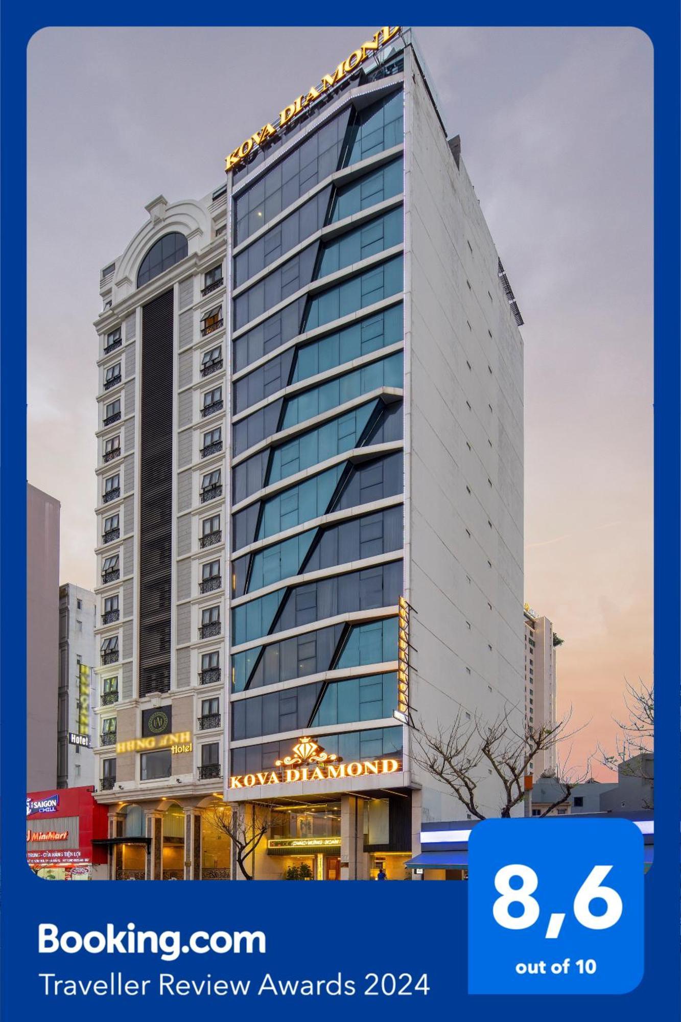 Kova Diamond Hotel Đà Nẵng Exterior foto
